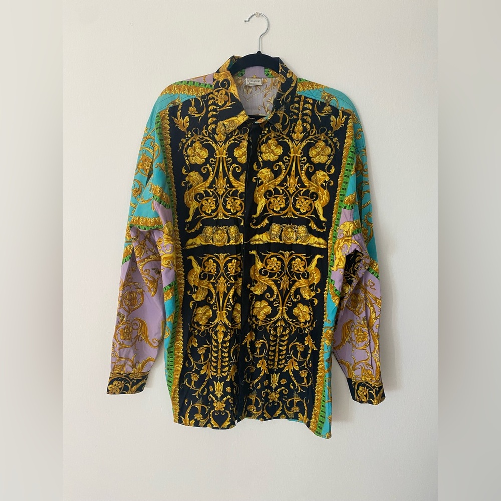 Vintage Versus Gianni Versace 90’s iconic shirt size large men’s/women’s